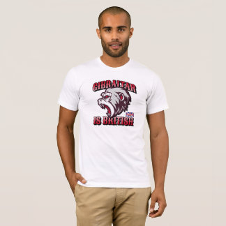 Gibraltar Is British Angry Monkey Tshirt