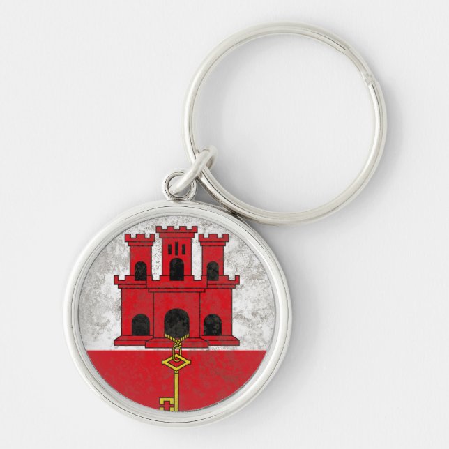 Gibraltar Keychain (Front)