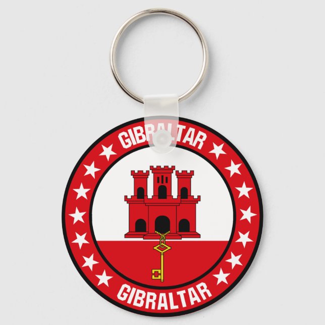 Gibraltar                                          keychain (Front)