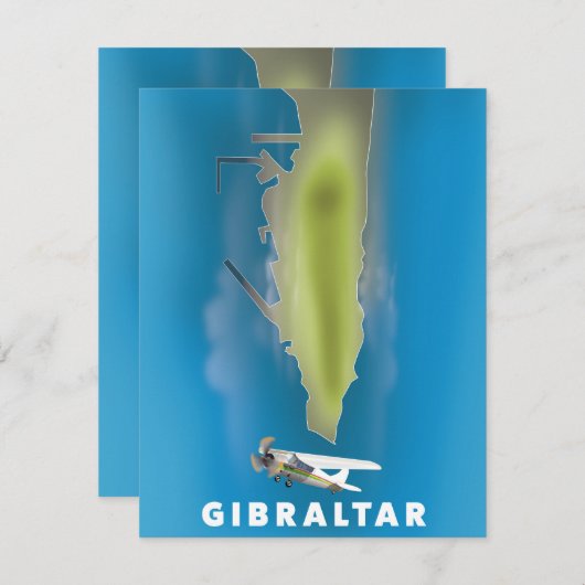 Gibraltar Map (Front/Back)