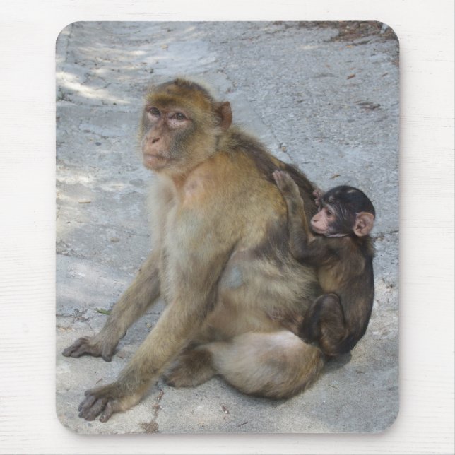 Gibraltar Monkeys mousepad (Front)