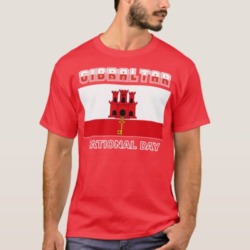 Gibraltar National Day T_Shirt