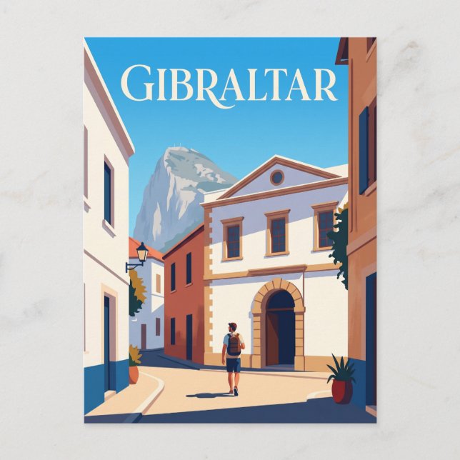 Gibraltar National Museum Gibraltar Postcard (Front)
