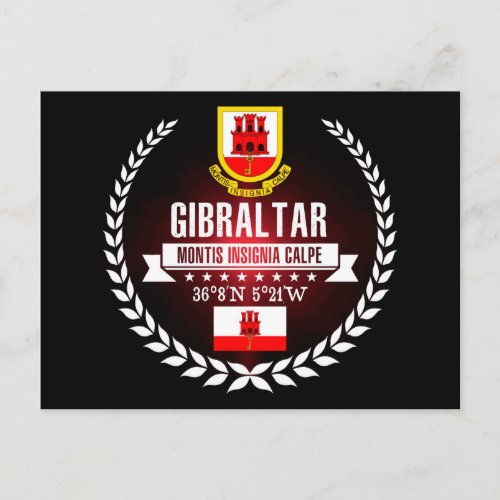 Gibraltar Postcard