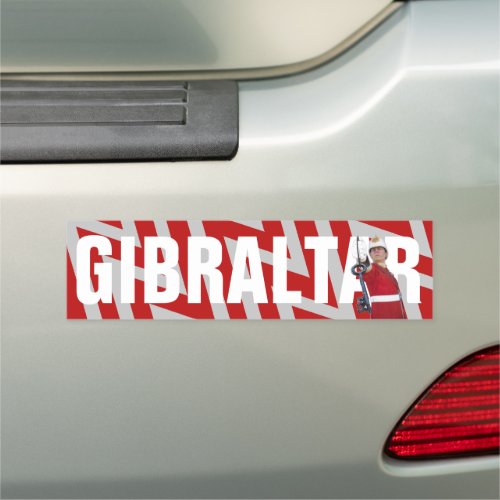 GIBRALTAR REGIMENT CAR MAGNET