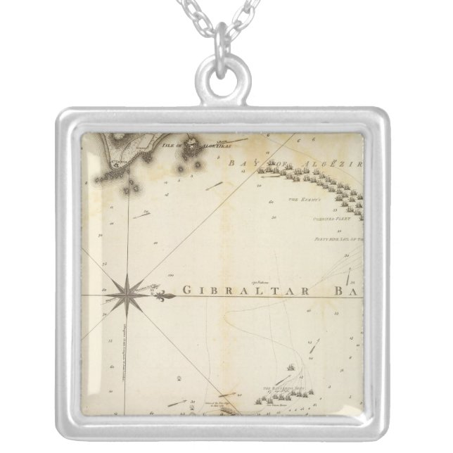 Gibraltar Silver Plated Necklace (Front)
