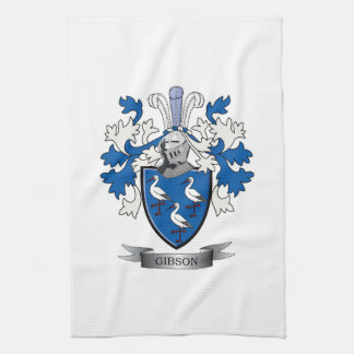 Gibson Family Crest Coat of Arms Kitchen Towel
