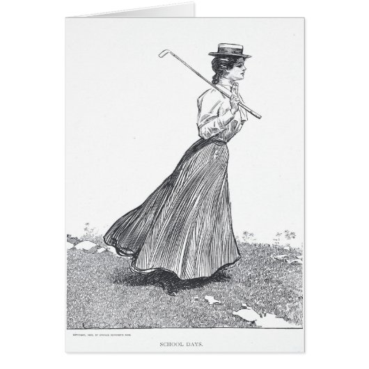 Gibson Girl 3 Cards (Front)