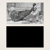 Gibson Girl Reading (Front & Back)