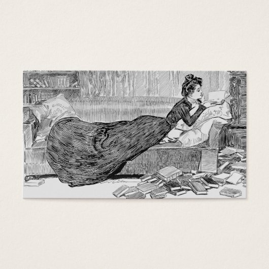 Gibson Girl Reading (Front)