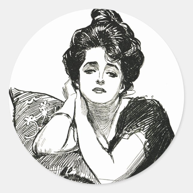 Gibson Girl Sticker (Front)