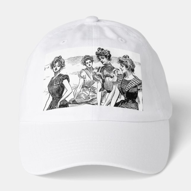 Gibson Girls at the Beach Hat (Front)