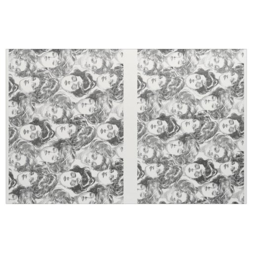 Gibson Girls by Charles Dana Gibson Circa 1902 Fabric