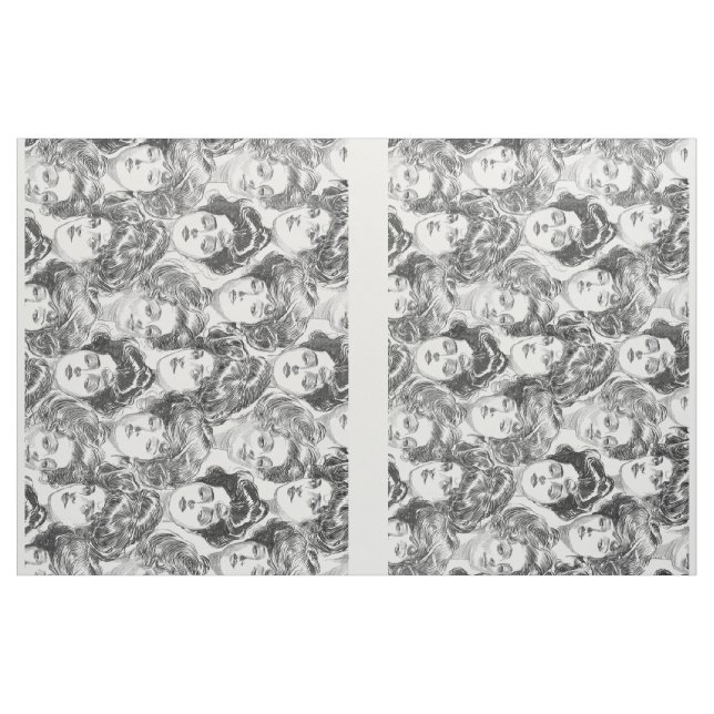 Gibson Girls by Charles Dana Gibson Circa 1902 Fabric (Yard)