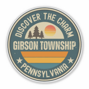 Gibson township, Pennsylvania Sticker
