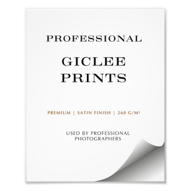 Giclee Art Prints - Professional Quality 260 g/m² (Front)