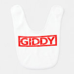 Giddy Stamp Baby Bib
