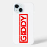 Giddy Stamp iPhone 15 Case