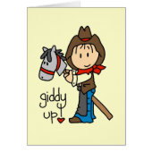 Giddy Up Cowboy Tshirts and Gifts (Front)