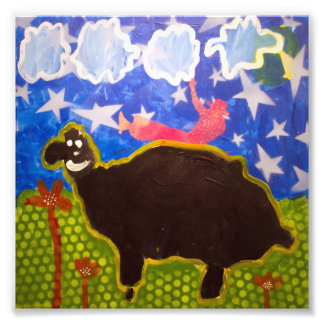 Giddy Up Doggie by Roberto & John Photo Print