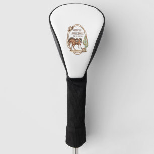 Giddy Up Jingle Horse Golf Head Cover