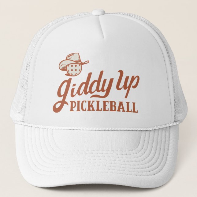 Giddy Up Pickleball - Ball Hat (Front)
