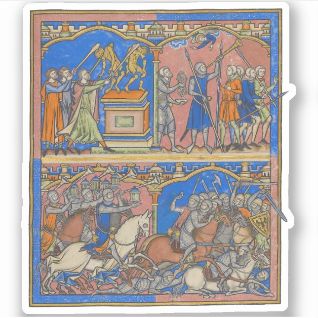 Gideon's Valiant Three Hundred The Crusader Bible Sticker (Front)