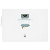 Gie's a wee coorie-in! cards (Back Horizontal)