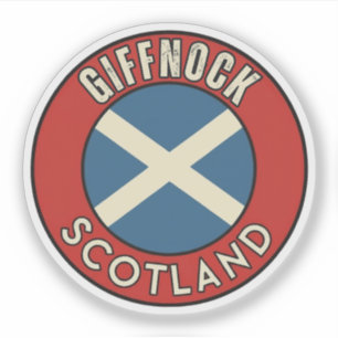Giffnock, Scotland Sticker