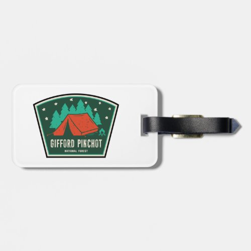 Gifford Pinchot National Forest Camping Luggage Tag