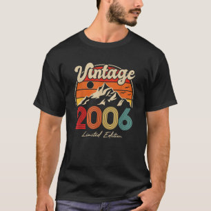 Gift 20 Years Old Bday Gifts Made in 2006 Born in T-Shirt