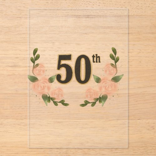 gift  acrylic invitations