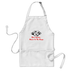 Gift Apron Lady Your Opinion Wasn't In The Recipe