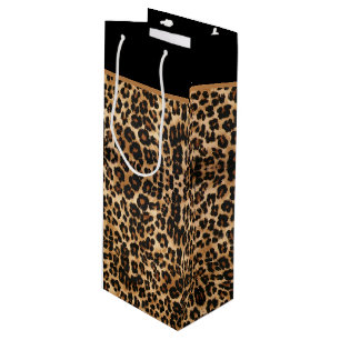 Gift Bag-Animal Print Wine Gift Bag
