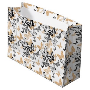 Gift Bag-Butterflies Large Gift Bag