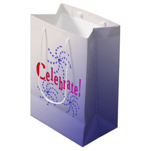 Gift Bag _ Celebrate with Fireworks 