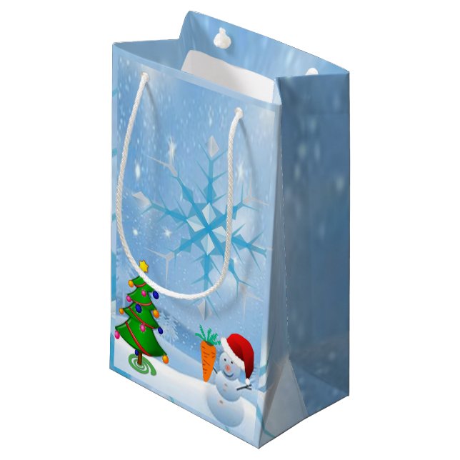Gift Bag Christmas (Front Angled)