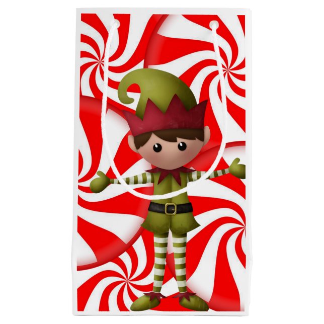 Gift Bag Christmas Elf (Front)