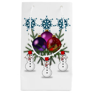 Gift Bag Christmas Snowman