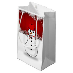 Gift Bag Christmas Snowman