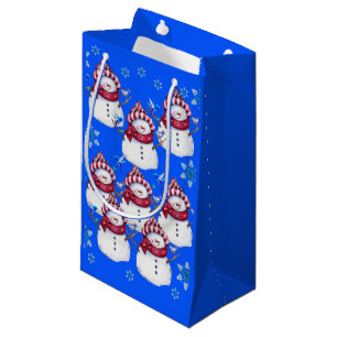 Gift Bag Christmas Snowman