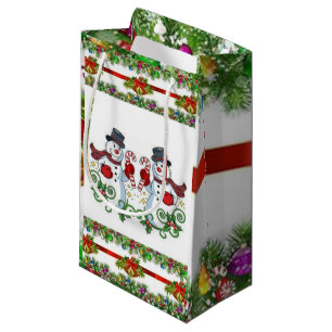 Gift Bag Christmas Snowman