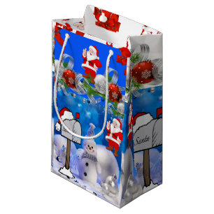 Gift Bag Christmas Snowman