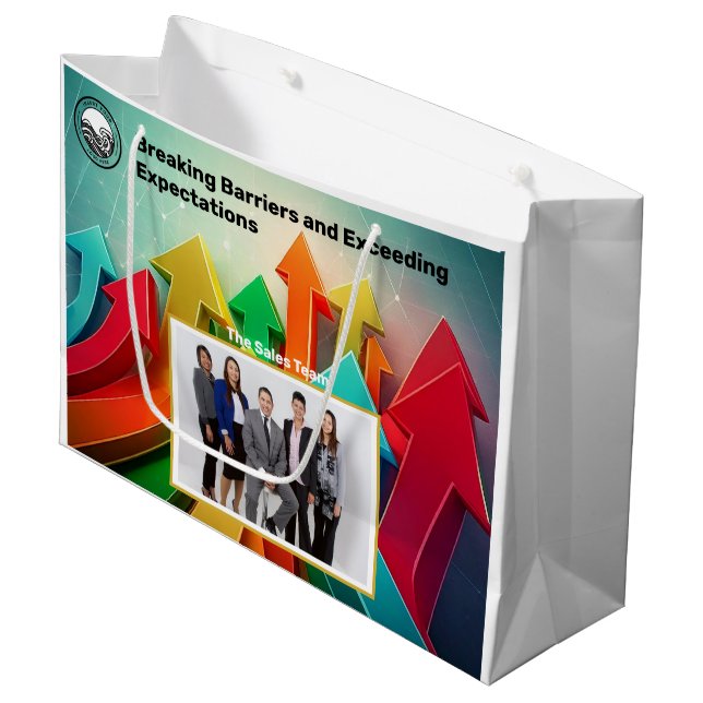 Gift Bag for Corporate Gifts (Sales Team) (Front Angled)