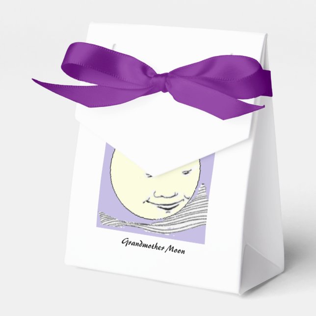 Gift bag for girl's Coming of Age party Favor Boxes (Front Side)