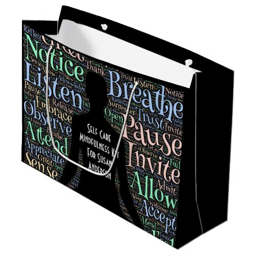 Gift Bag for Self Care Mindfulness Kit