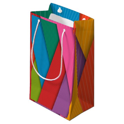 Gift Bag Happy Colorful Triangles