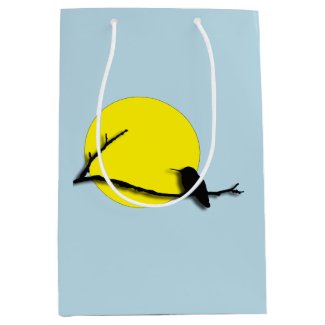 Gift Bag - Hummingbird Silhouette