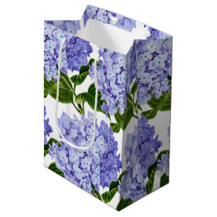 Gift Bag-Hydrangea   Medium Gift Bag