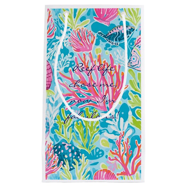 Gift bag in stylish graphic (Front)